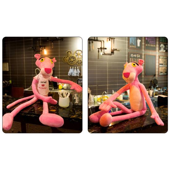 60cm Tegneserie Rosa Panter Dyr Myk Klembar Dukke Utstoppet Plysjleketøy Barn Gave
