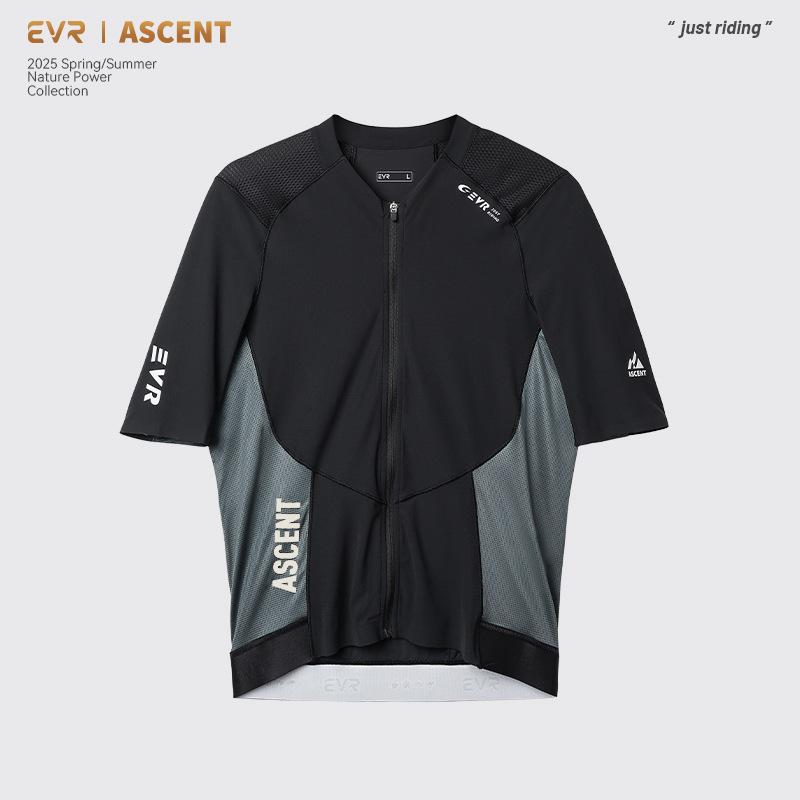 EVR Breaking Boundaries Material Men s Summer Road Bike Cycling Jersey Short-Sleeve Spliced Top Quick-Drying Breathable S