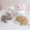 Simulation Rabbit Plush Pendants Soft Plush Rabbit Doll Pendant  Hanging Ornaments