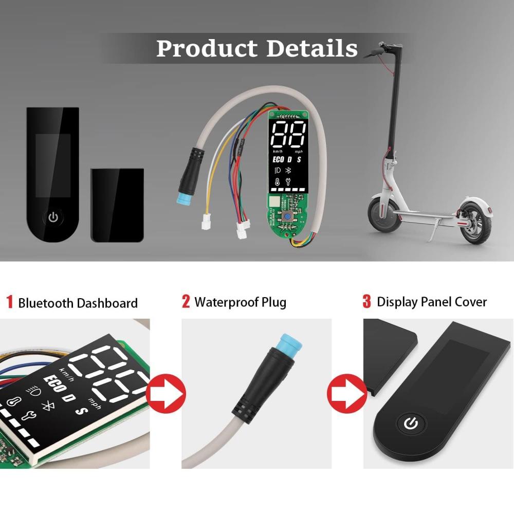 Upgrade Dashboard Cover Replacement Circuit Board For Xiaomi M365 Pro