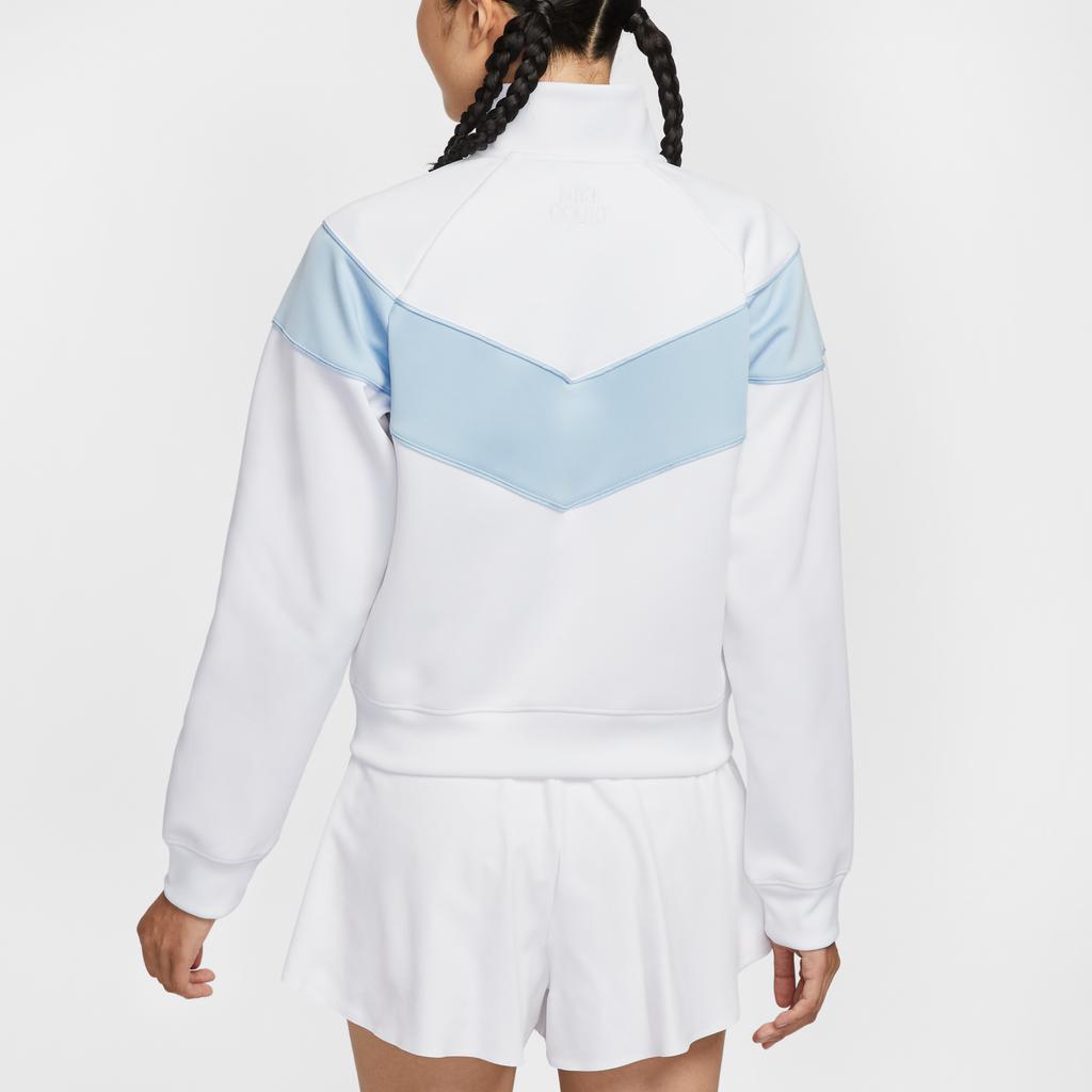 Nike Sports Casual Hooded Stand Collar Zip Sweatshirt Women Sweatshirt IO0486-100