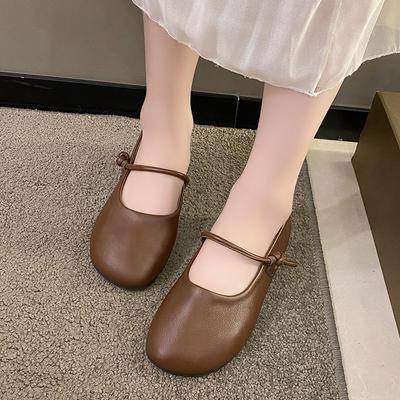Mode Sommer Runde Zehen Damen Schuhe Mary Jane Damen Flats 2025 Niedriger Preis Bequem Mode Elegant Kleidschuh Großhandel