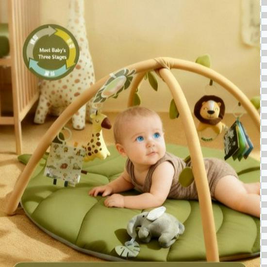 Baby Playpen with Game and Crawling Mat - Early Education Toys for Toddlers