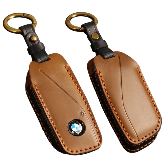 

BMW Compatible Genuine Leather Key Case Key Cover F95 F96 G81 G60 G61 G70