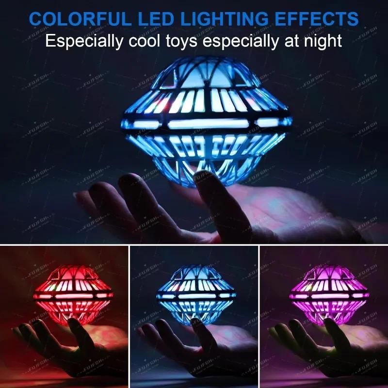 Flying Orb Boomerang Ball Flying Spinner Drone Magic Ball Flying Ball Toy LED 360° Rotating Kids Toys Christmas Birthday Gifts