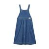 Lap Front Pocket Denim Long Play Dress As2do462