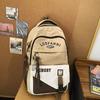 Schoolbag New Burden Reduction Backpack Girls Korean Edition Campus Junior High School Student High School Student School Bag Men's Large Capacity 