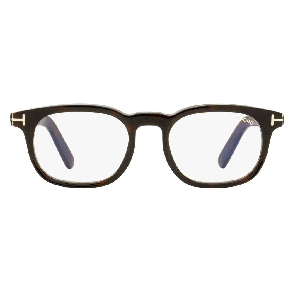 Tom ForD Men S Blue Block eyeglaSSeS Tf5930 D B 052 Dark Havana 52mm 052