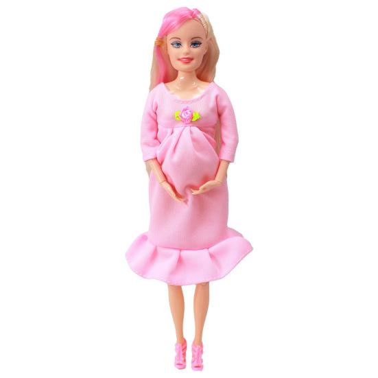 Yousheng 1/2Pcs Pregnant Mother Toy with Baby Dolls Moving Joints Design Eco-friendly No Odor Fashion Creative Pregnant Dolls