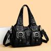 Vintage Leather Hobo Bag for Women Large Capacity Shoulder Bag Women Bags Ladies Leather Messenger Bags