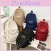 Nylon College Backpack With Breathable Ventilated Design For School And Travel