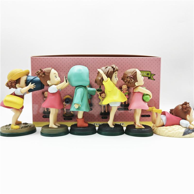 Totoro Mei Delightful Miniature Figurines Blind Box Collection With Six Variants