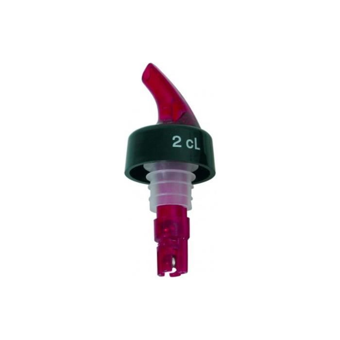 Portionnaires - Spiritueux Unité de dosage rouge - noir