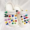 10Pcs Waterproof PVC Shoe Charms Multi-color Rivet Creative Clog Decor Accessories for Garden Shoes Party Favors