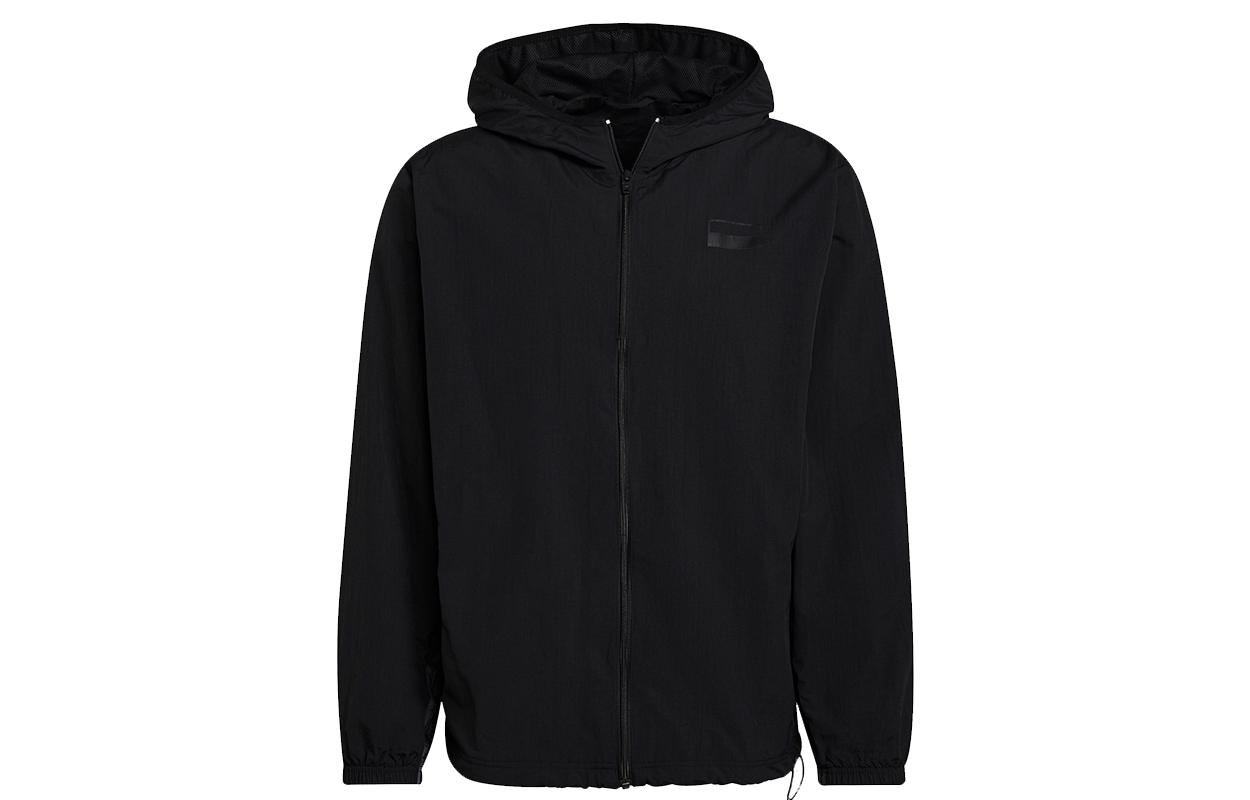 Adidas Originals Куртки Мужские Черные С Капюшоном Средние Другое H11460 S