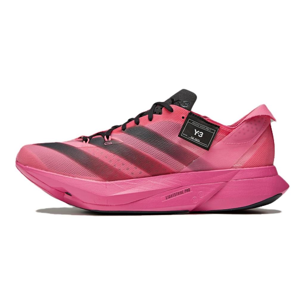 adidas Y-3 Adizero Adios Pro 3 Semi Solar Pink Unisex Sneakers Core-Black IH0867