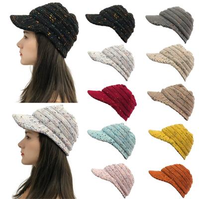 Unisex-Mütze für Erwachsene, bequem, warm, für den Winter, Strickmütze für Outdoor-Sport, Skimütze