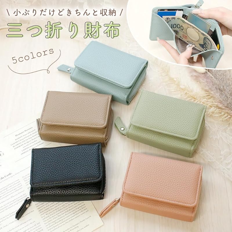 [Miracic] trifold wallet TN-TFWT ladies pink