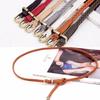 8 Colors for Choose Casual Women Party Thin Pin Buckle Woven Braided Belt Waist Strap Waistband