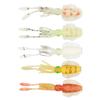 MUQZI Sports Accessory Artificial Squid Cuttlefish Shape Night Fishing Soft Lure Bait Tackle Accessory