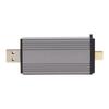 M.2 NVMe SSD Enclosure 10Gbps 2TB Capacity USB3.2 Type C Connector Aluminium Alloy Type C SSD