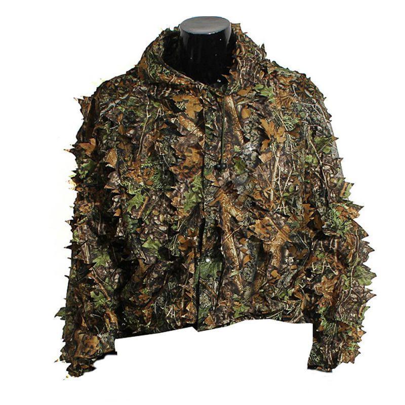 Premium Hunting Camouflage Ghillie Suit 3d Camo Clothing For Jungle Military Training Sniper