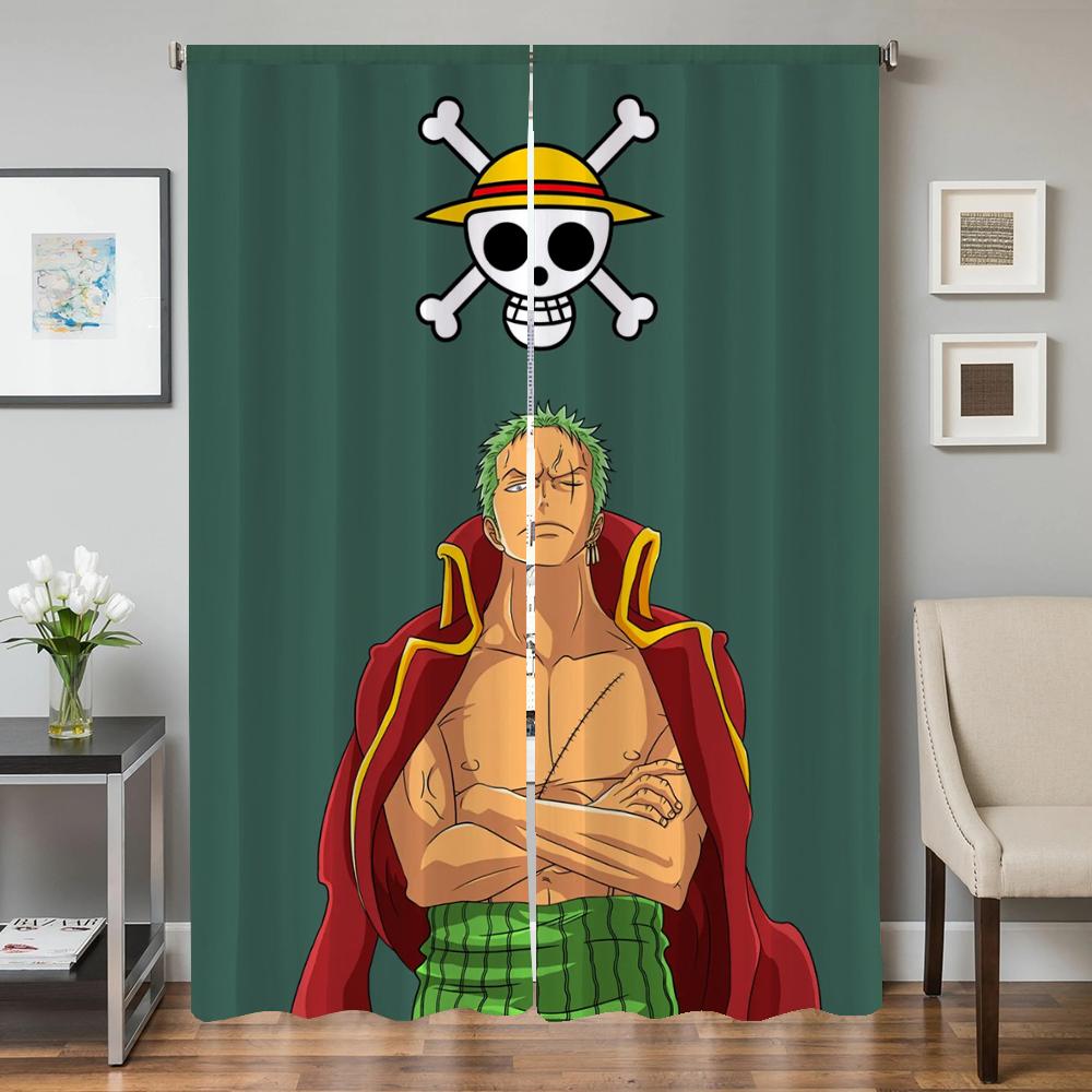 Window Kitchen Curtains for Living Room 2 Pieces Blackout Curtains Door Curtain O-one P-piece Partition Bedroom Decoration Shade