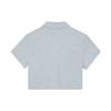 Jordan T-shirt Polo à Manches Courtes Logo Couleur Unie Femme Hauts Gris Clair DZ3333-063