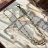 Verstellbares Seil Paracord Schlüsselanhänger mit Metallschnalle Outdoor Camping Lampenseil Handy Umhängeband für Kamera Schlüssel