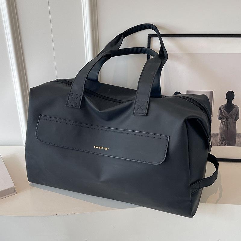 Kurzreise-Tasche Große Kapazität Damen-Reisetasche Leichte Gepäcktasche Einfarbige Handtasche Schultertasche