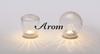 Tabletop chandelier that sparkles with sound Arom LED candle light line (vertical (clear))