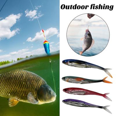 12CM/9G Weicher Angelköder Realistisch Leicht Bunt Bionischer Künstlicher Köder Süßwasser Salzwasser Barsch Zander Forelle Angelzubehör