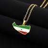 Map Necklace Somaliland Flag Pendant Necklaces Jewelry Gift National Style