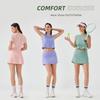 Foreign Trade New Sports Short dress Women Summer Ice Feeling Quick-Drying Breathable Fake Two Pieces Anti-exposure Yoga Skirt Fitness Tennis Skirt