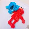 Fantoche de Mão de Pelúcia Elmo da Vila Sésamo Com Função de Gravação Para Aprendizado e Brincadeira de Crianças