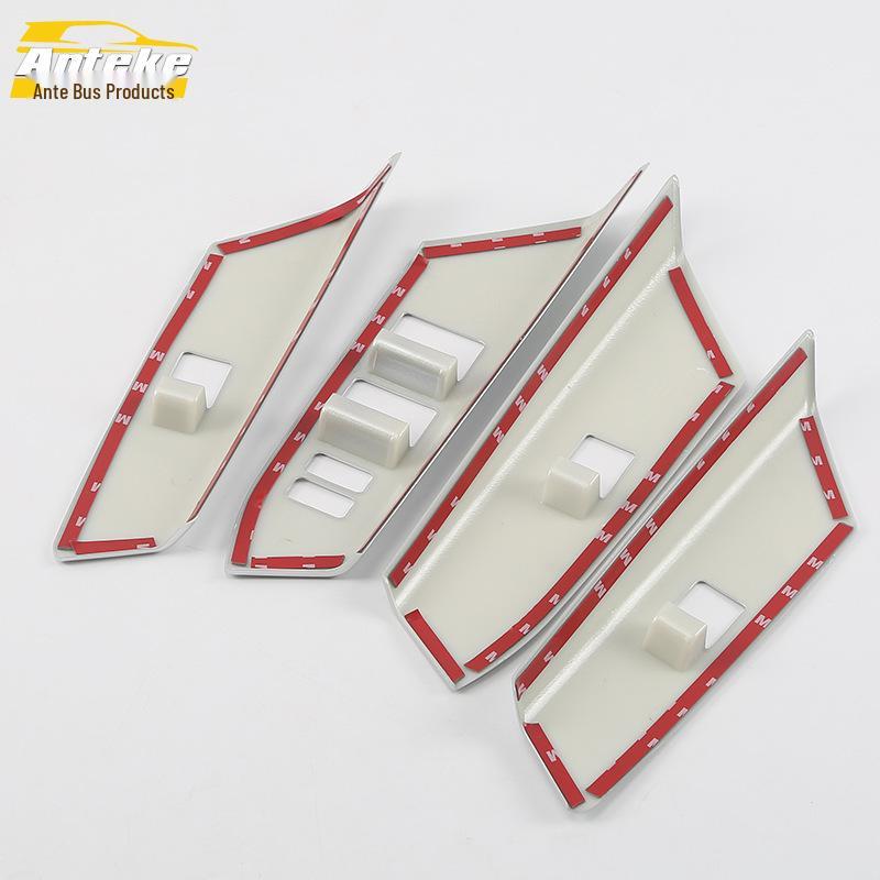 14 RAV4 Glass Switch Decorative Frame - Car Door Window Armrest Lifting Panel Accessory
