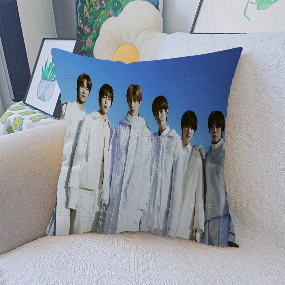 

Boy Band N-NCT Wish Singer Pillow Cover Design cushion Cover decor Holiday Decorati 12x12Inch