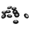 10Pcs Ultra Light Bicycle Rear Derailleur Jockey Wheel,10 Tooth Guide Wheel