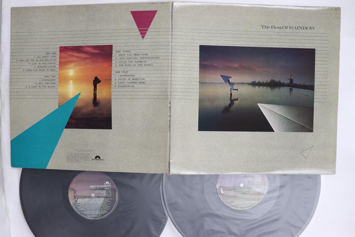 LP Record RAINBOW  Best Of Rainbow PODV2 POLYDOR 1981 UK Rock Used