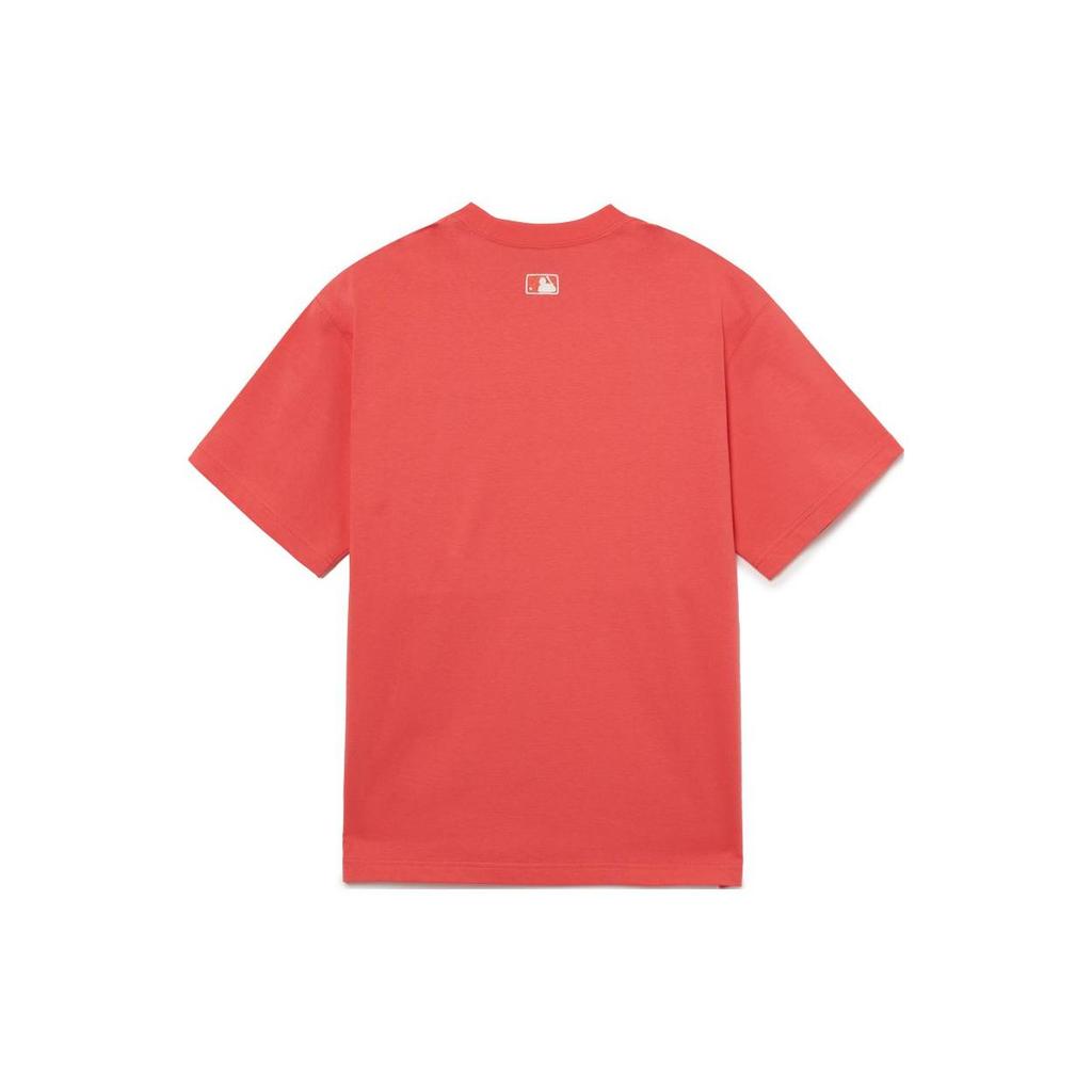 New MLB T Shirts Unisex Rose Red 3ATSB0233-43COS