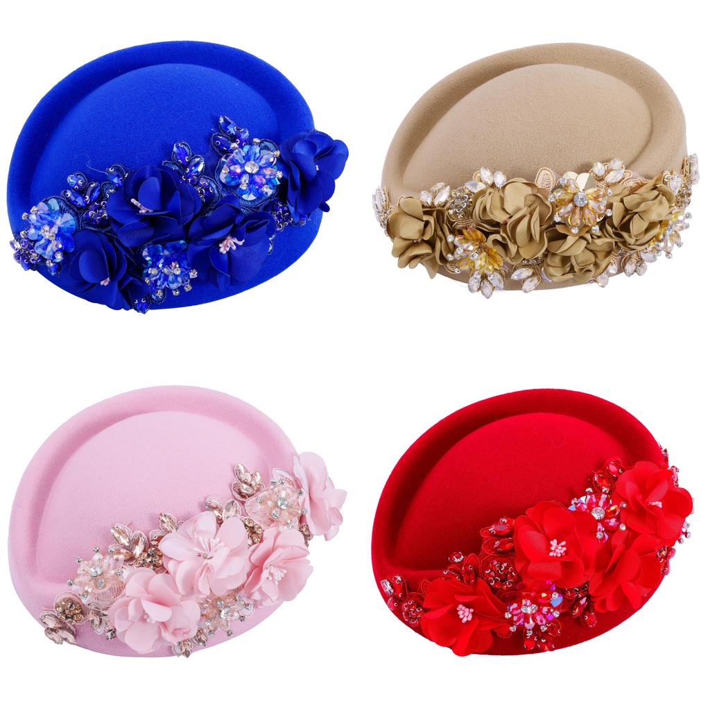 Vintage Ethnic Headwear With Polyester Fabric For Cultural Festival And Daily Use