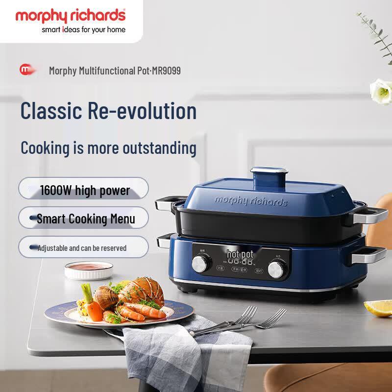 Morphyrichards 5L Multi-Functional Electric Pot CN plug (adapter included)
