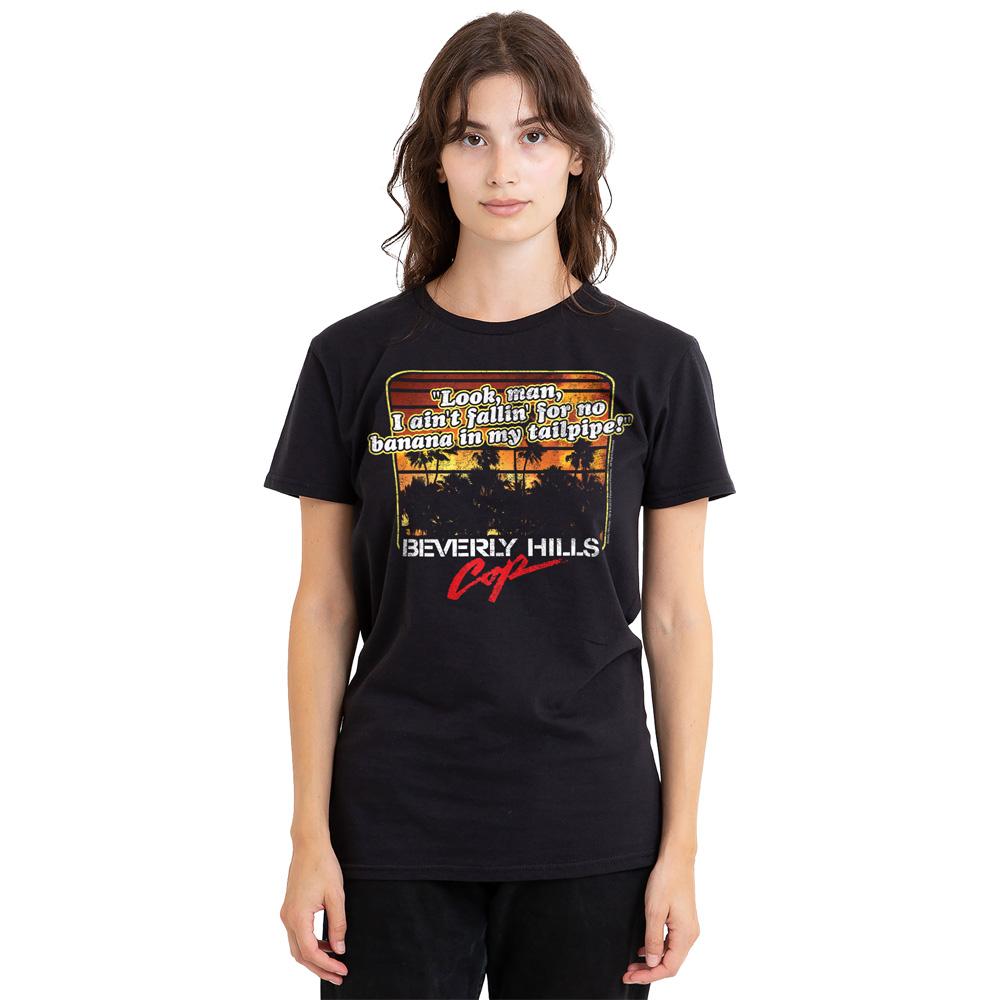 Beverly Hills Cop Unisex Adult Banana In My Tailpipe T-Shirt