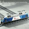 Children's Double-Decker Bus Toy: Convertible Police/Sightseeing Model with Openable Doors, Sound, Light & Inertial Motion