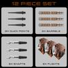 Harrows Luke Woodhouse Woody Series 3 soft tip darts 18g with C-360 shafts and silica flights