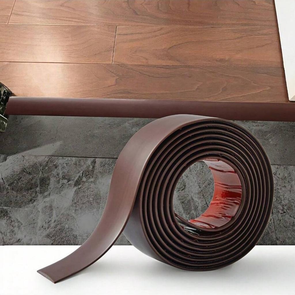 1PC 2m/78.74inch Floor Transition Strip Self Adhesive Carpet & Flooring Transitions Edging Trim Strip PVC Threshold Transitions