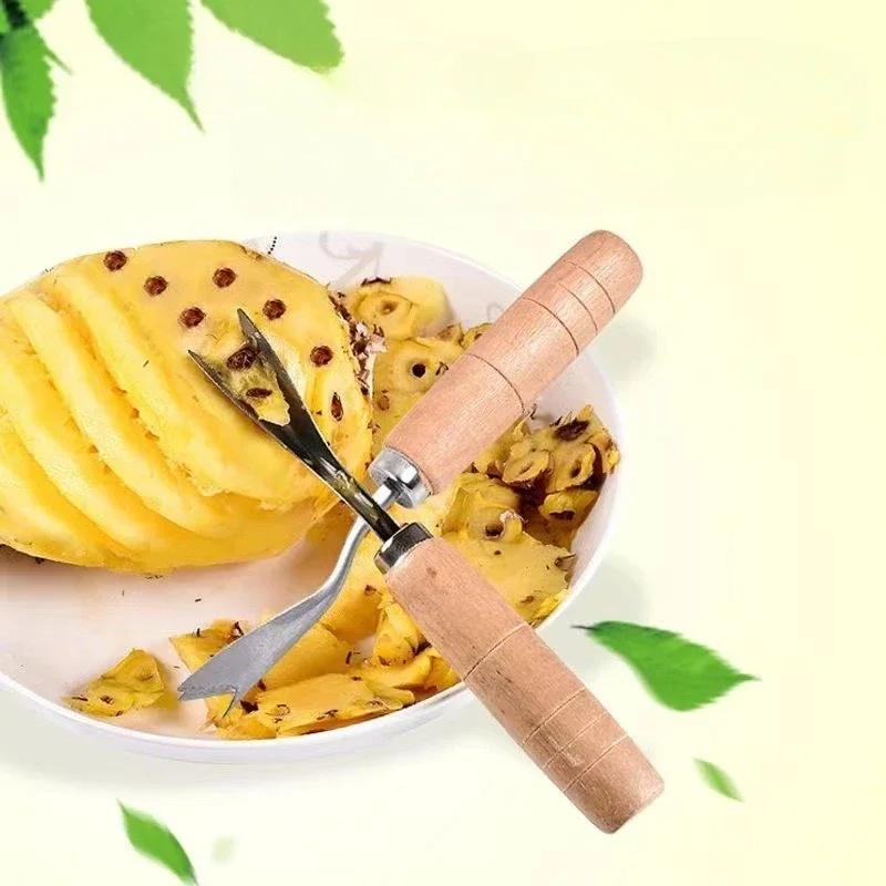 1pc Kitchen Tool Pineapple Seeder Portable Stainless Steel Pineapple Peeler Practical Multifunctional Tool Gadgets for Home