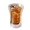 Heat-resistant Creative Coffee Cup Drinking  Juice Milk Teacup  Double-layer Heat-insulated Transparent High Borosilicate Glass