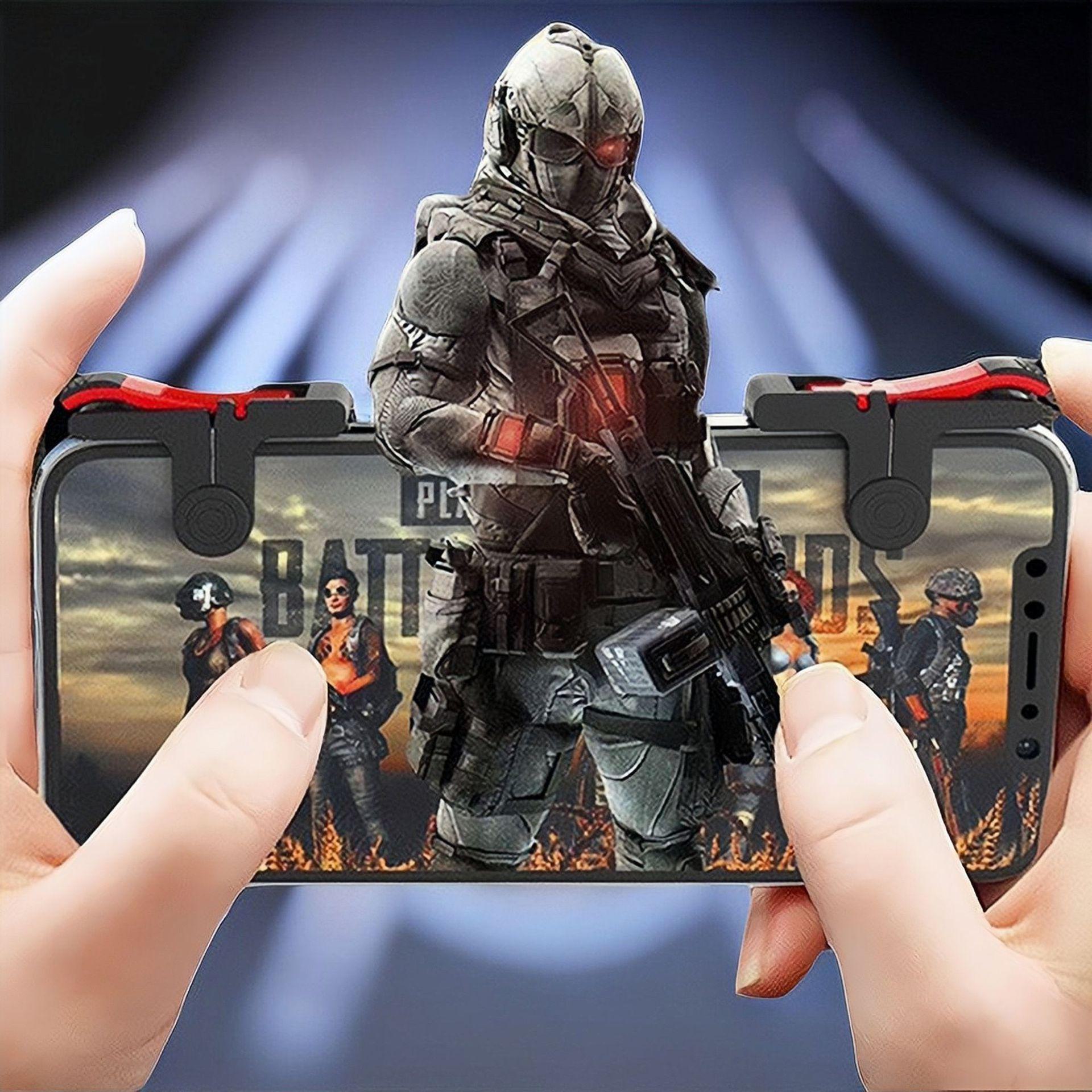 

D9 Peace Elite Chicken Controller: Quick Button Assist для PUBG Mobile чорний