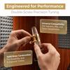 Brass Material Saxophone Tip Clip Adjustable Screw Reed Fastener  Soprano Saxophone